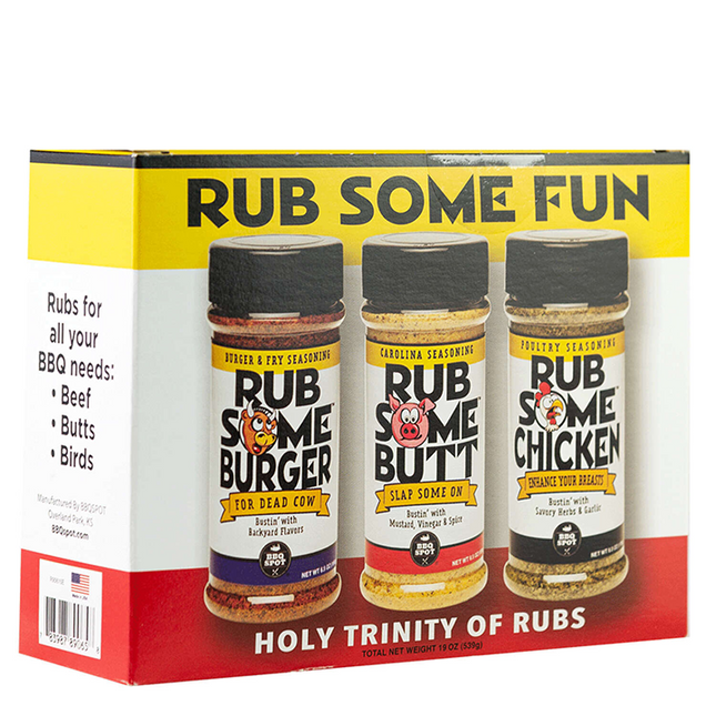 BBQ Spot Rub Some Fun BBQ Gift Pack