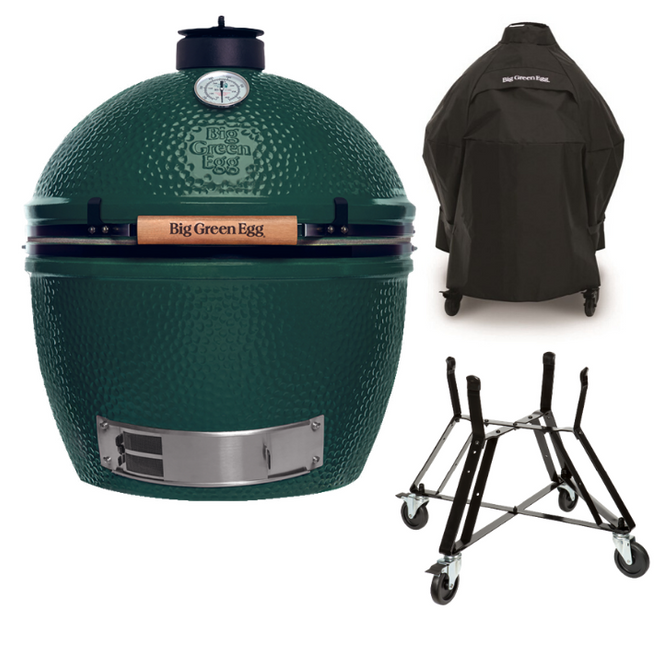 Big Green Egg XLarge + Nest + Cover