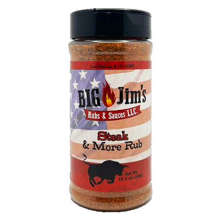 Big Jim Hudgins Steak & More Rub 10.5 oz