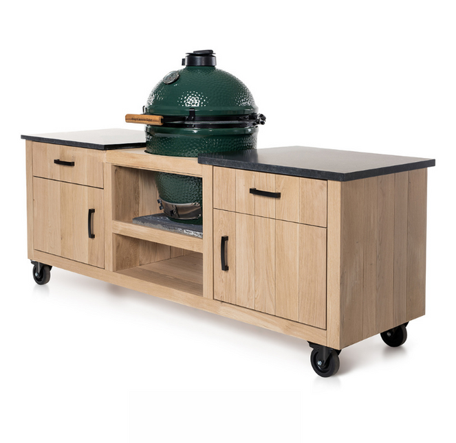 Eiken Tafel Classic Long I  Big Green Egg Medium & Large