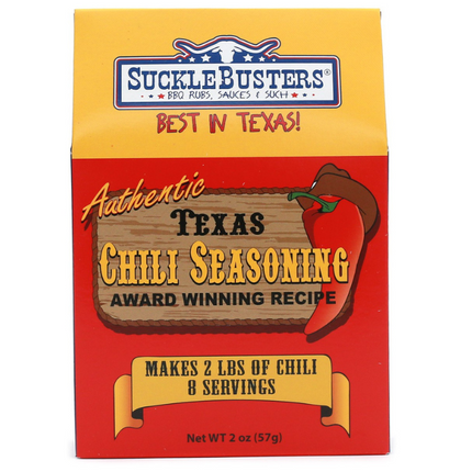 Sucklebusters Texas Style Chili Seasoning Kit &amp; Gift Box