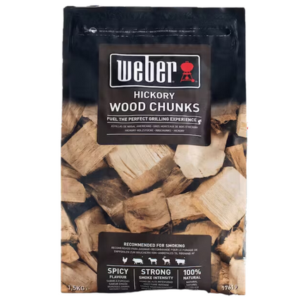 Weber Hickory Chunks 1,5 kg