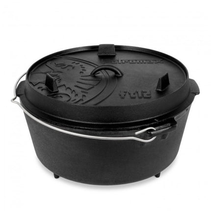 Petromax 12Quarts / 10.8 Liter Dutch Oven with 3 Legs