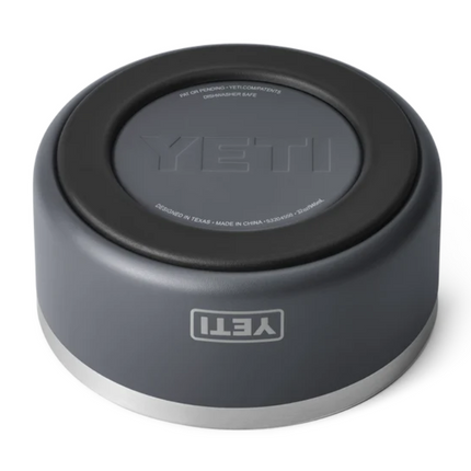 Yeti Boomer 4 Dog Bowl Charcoal