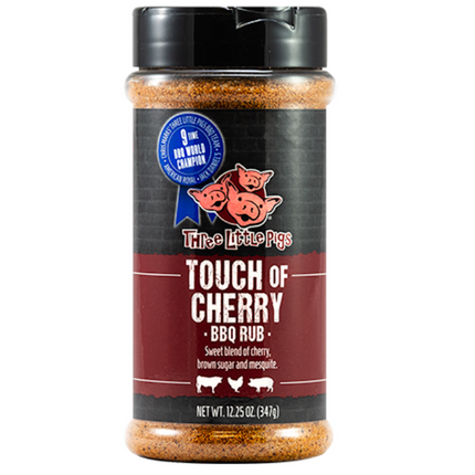 Three Little Pigs Touch of Cherry BBQ Rub  12.25oz