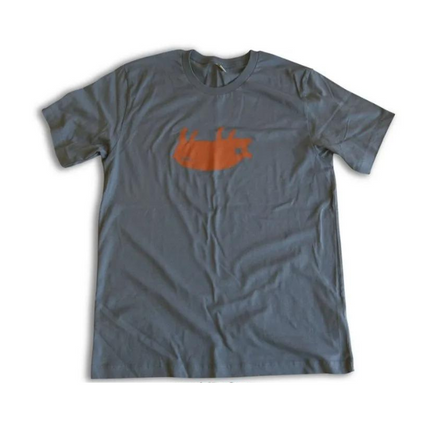 PK Grills Pig Tee Shirt in Asphalt Orange