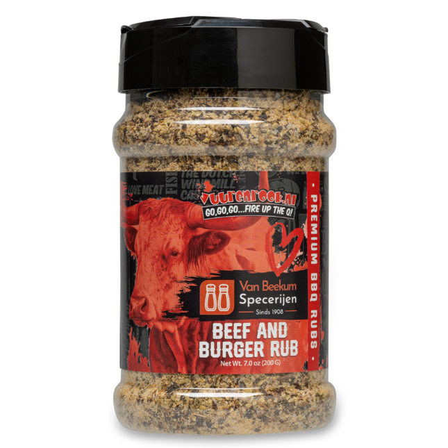 Vuur&Rook Beef And Burger Rub 200 gram