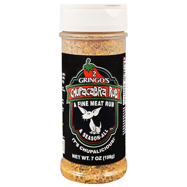 2 Gringos Chupacabra BBQ Rub 7 oz