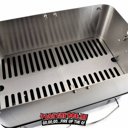 Stainless Steel Riser for Weber Go Anywhere