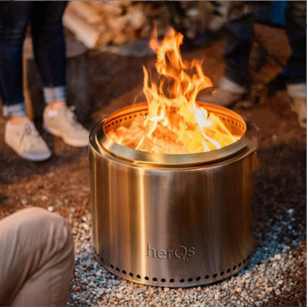 HerQs Smokeless FirePit Cozy Bundle