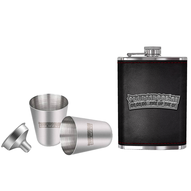 Fire&amp;Rook Hip Flask