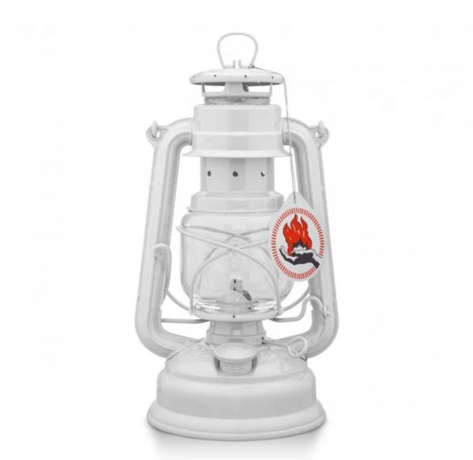 Original Feuerhand Storm Lantern White