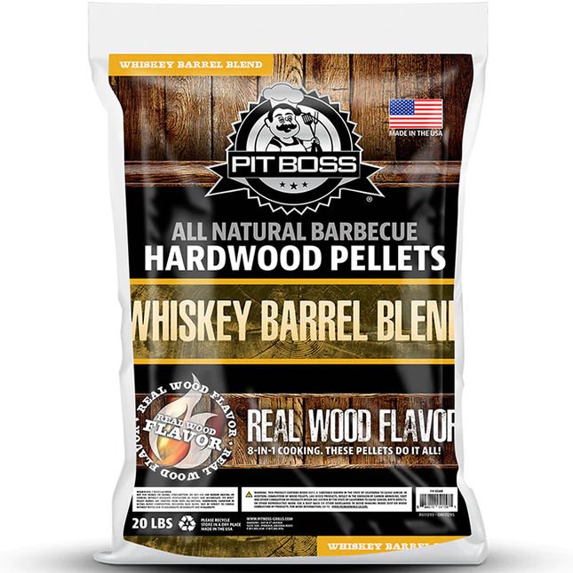 Pit Boss Whiskey Barrel Blend Pellets 9 kg