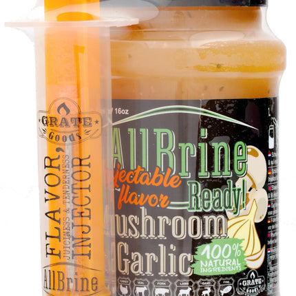 Reiben Sie Goods All Brine Mushroom &amp; Garlic 475 ml