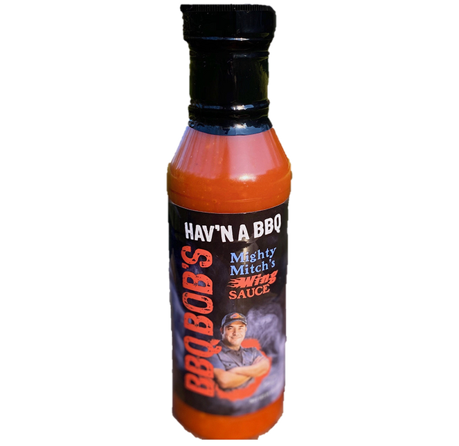 BBQ Bob's Hav'n A BBQ Mighty Mitch's Wing Sauce 19.2oz