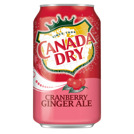 Canada Dry Ginger Ale Cranberry