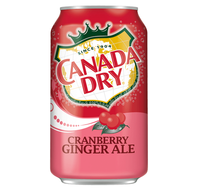 Canada Dry Ginger Ale Cranberry