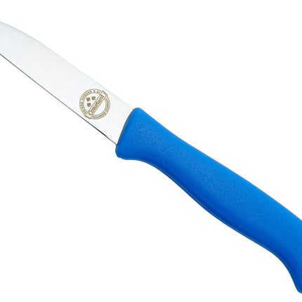 Friedrich Herder Constant Peeling Knife Plastic Neon Blue