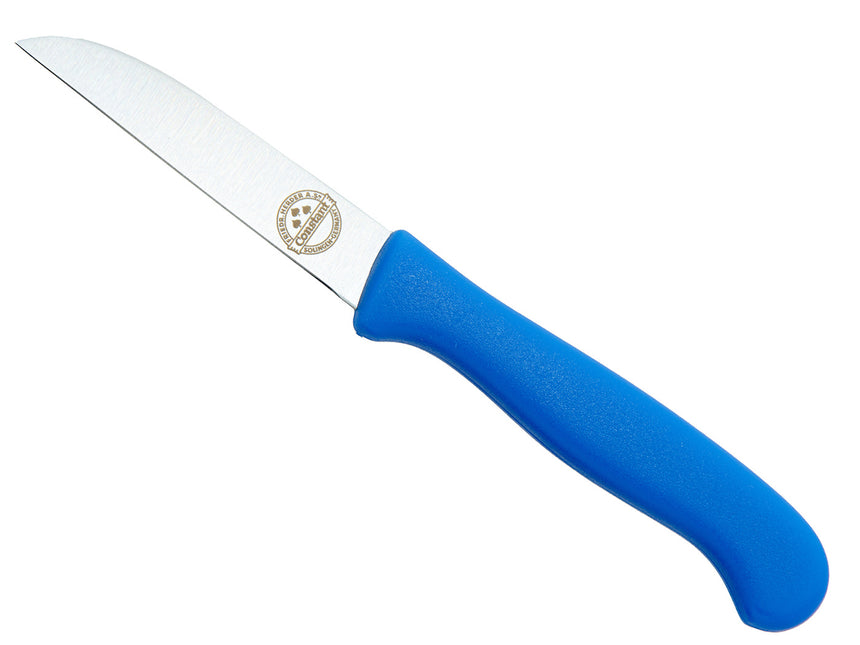 Friedrich Herder Constant Peeling Knife Plastic Neon Blue