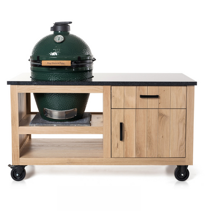 Oak Table Compact Big Green Egg Medium &amp; Large