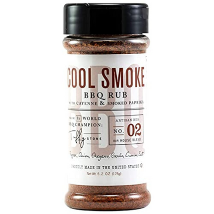 Tuffy Stone Cool Smoke BBQ Rub 6.2oz