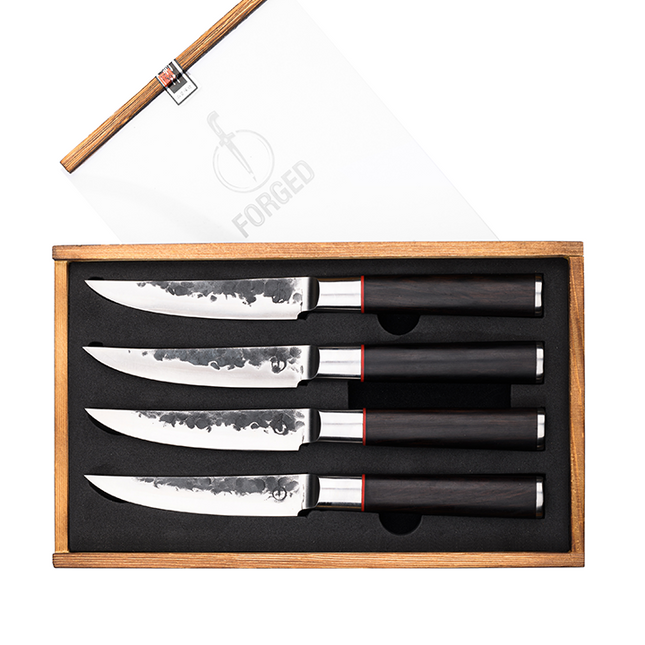 Sebra Forged Steakmesserset 4-teilig