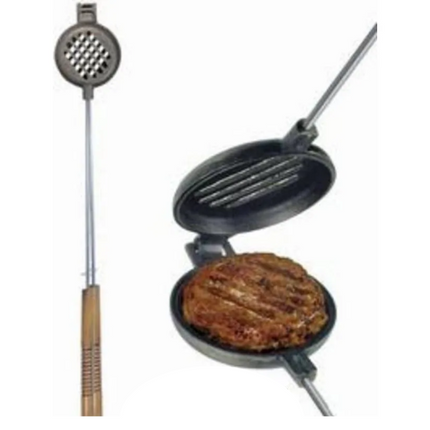 Rome Pie Iron Wilderness Burger Griller