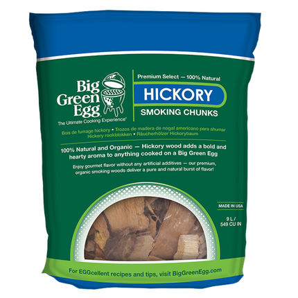 Big Green Egg Hickory Chunks 3 kg