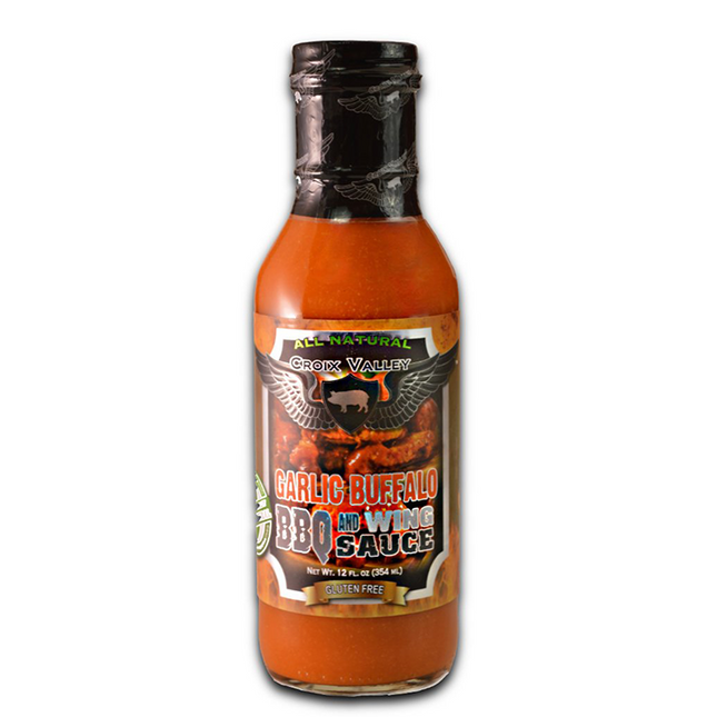 Croix Valley Garlic Buffalo BBQ & Wing Sauce