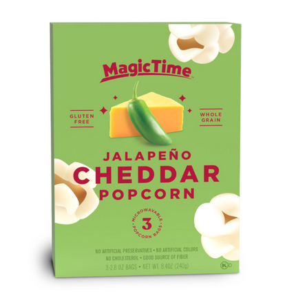 MagicTime Jalapeño Cheddar Popcorn 240 gram