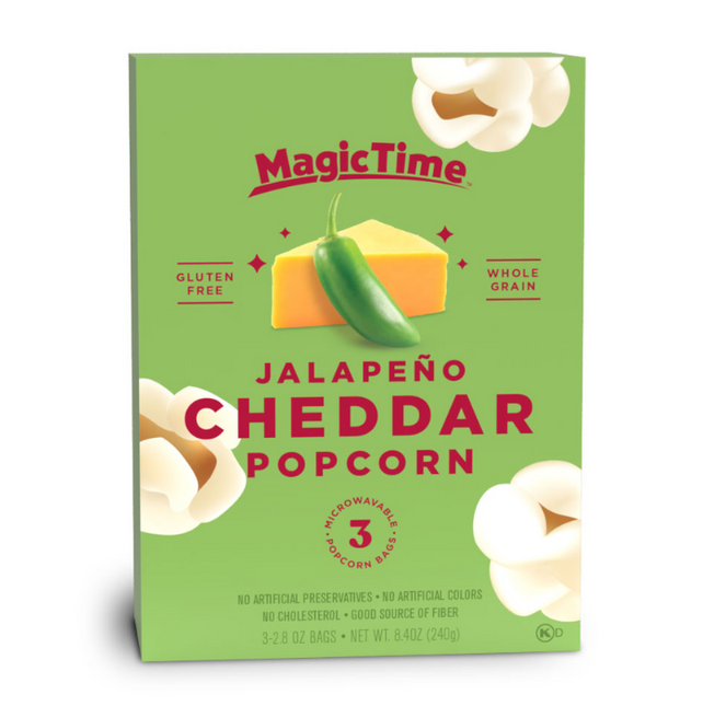 MagicTime Jalapeño Cheddar Popcorn 240 gram