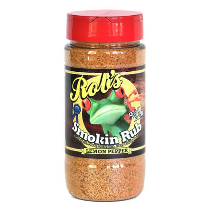 Rob's Smokin' Rubs Lemon Pepper Seasoning 16oz