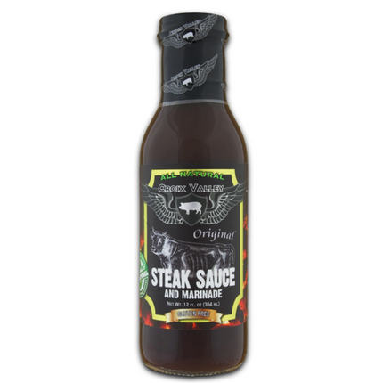 Croix Valley Original Steak Sauce &amp; Marinade 12 oz