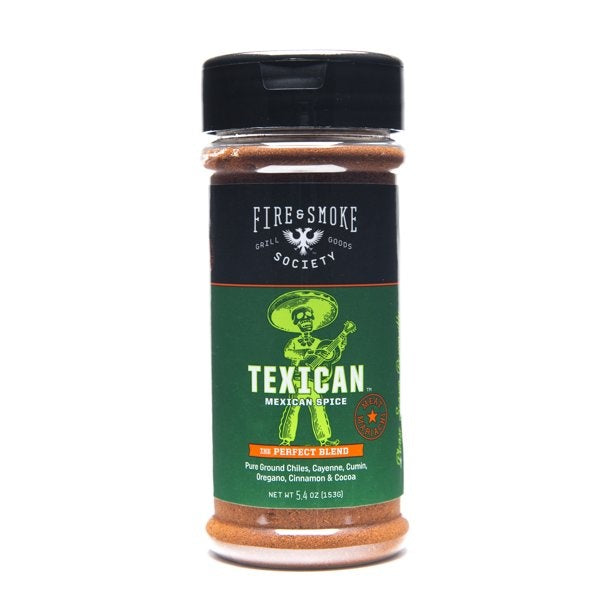 Fire&Smoke Texican Mexican Spice Blend 5.4 oz