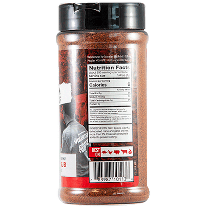 Operation BBQ Relief Cajun Bayou Rub 10.4 oz