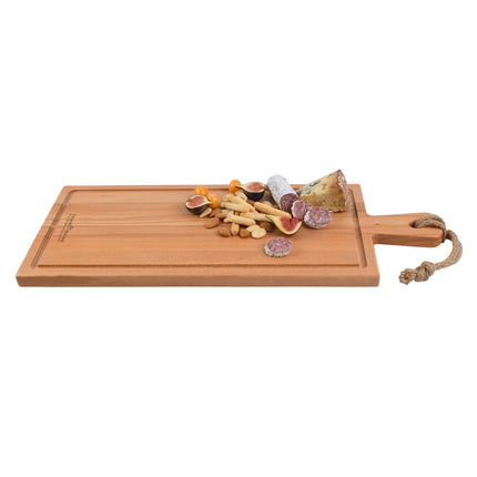 Pure Wood Beech Steak Board 49 x 20 x 2 cm