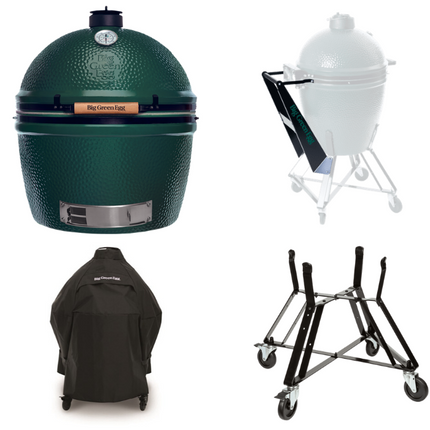 Big Green Egg XXLarge + Nest + Handler + Cover