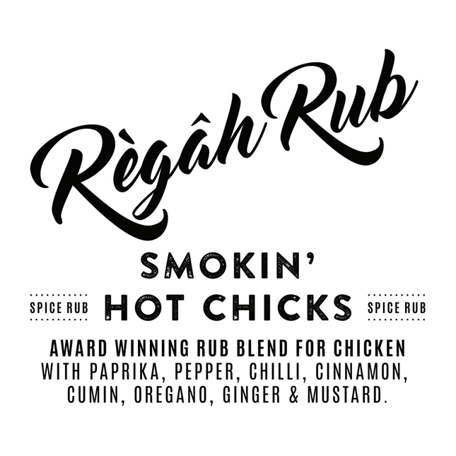 Regah Rub Award Winning Smokin' Hot Chicks 100 grams