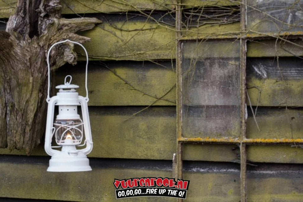 Original Feuerhand Storm Lantern White