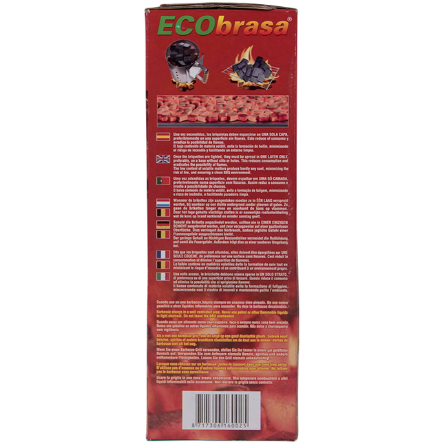 Ecobrasa Kokosbriketten Cubes 10 kg