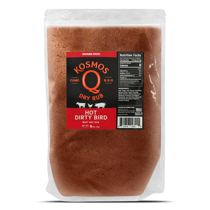 Kosmos Dirty Bird Hot BBQ Rub 1lb