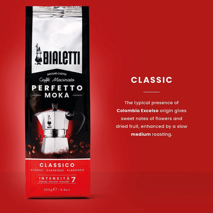 Bialetti Ground Coffee Moka Classico 250 grams