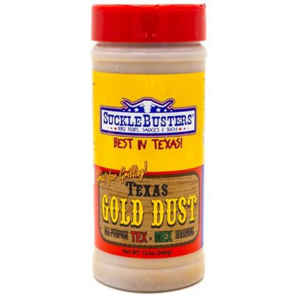 SuckleBusters Texas Gold Dust All Purpose Rub 4oz