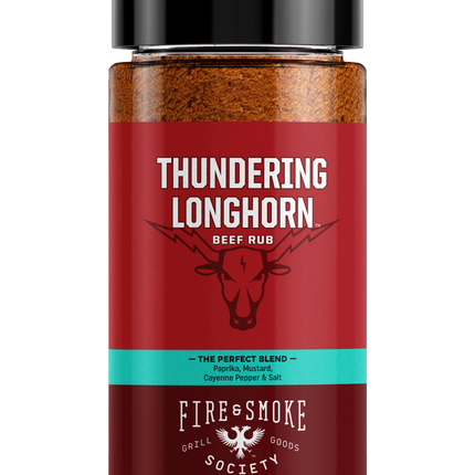 Fire&Smoke Thundering Longhorn Beef Rub 12.5 oz