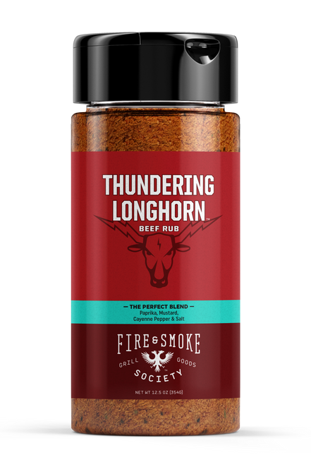 Fire&Smoke Thundering Longhorn Beef Rub 12.5 oz