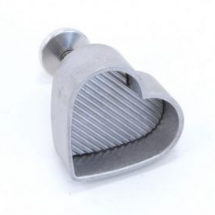 Aluminum Hamburger Press Heart shape 100 x 85 mm