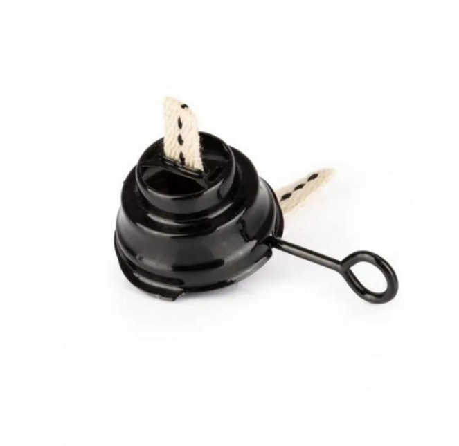 Colored Burner with Pit Feuerhand 276 Black