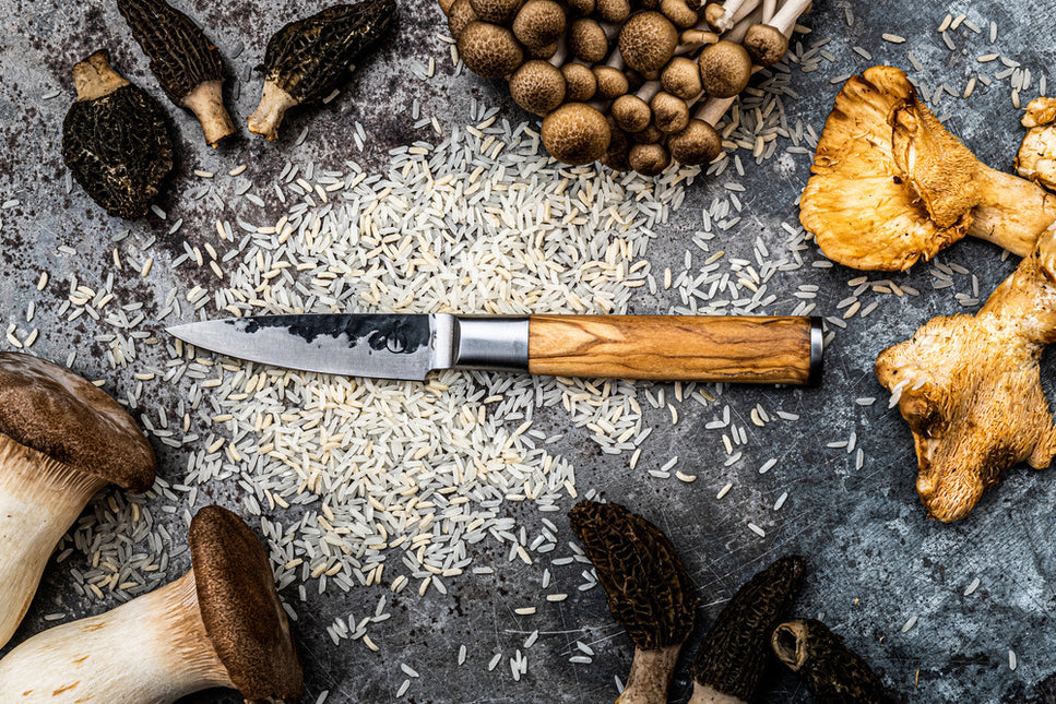 Olive Forged Paring Knife