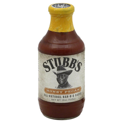 Stubb's Honey Pecan BBQ Sauce 18oz