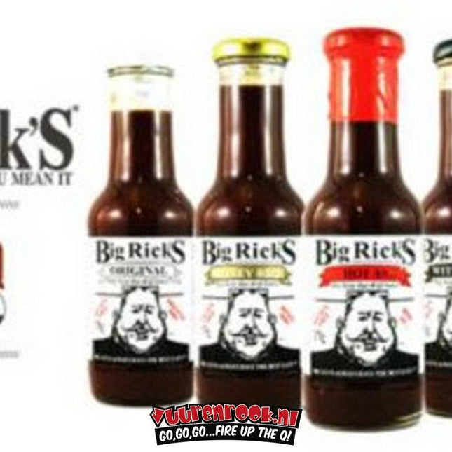 Big Rick's Jalapeño Honey Mustard BBQ Sauce 18oz